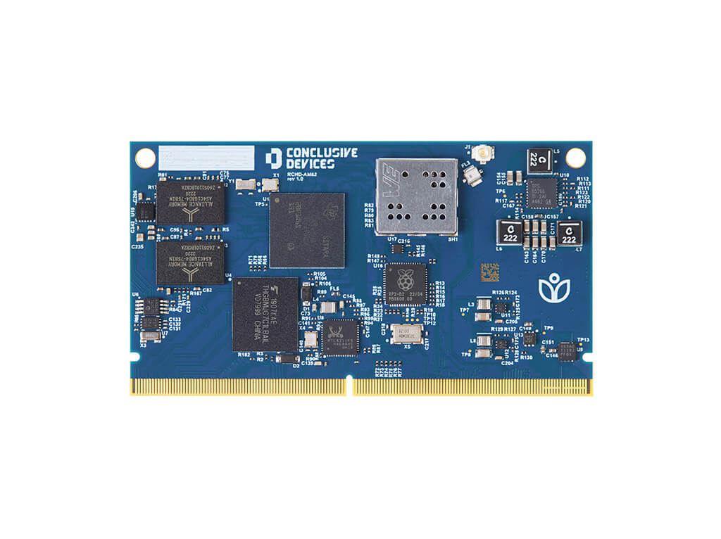 Top view of SPARX System on Module