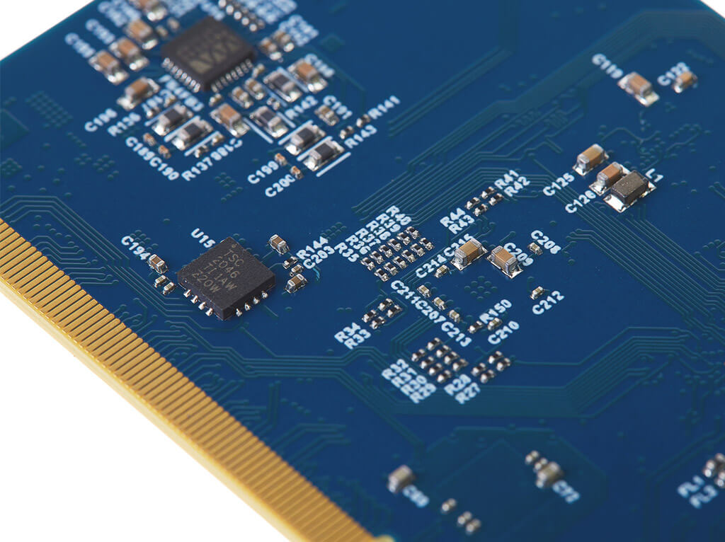 Close-up view of SPARX System on Module