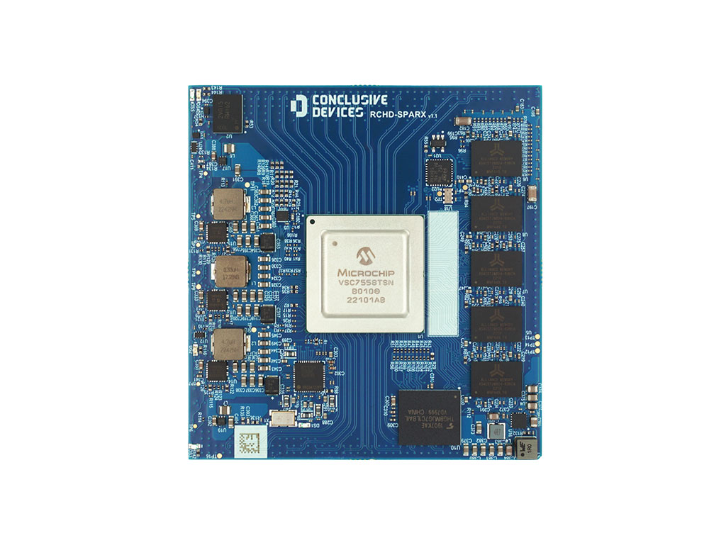 Top view of SPARX System on Module