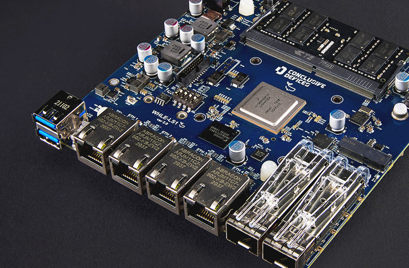 Photo of the WHLE-LS1 single board computer